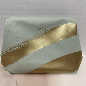 NEW La Mer Travel Cosmetic Bag Skincare Pouch